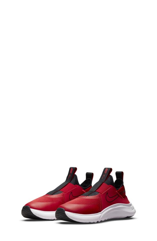 Nike Kids' Flex Plus Sneaker In University Red/ Black/ White