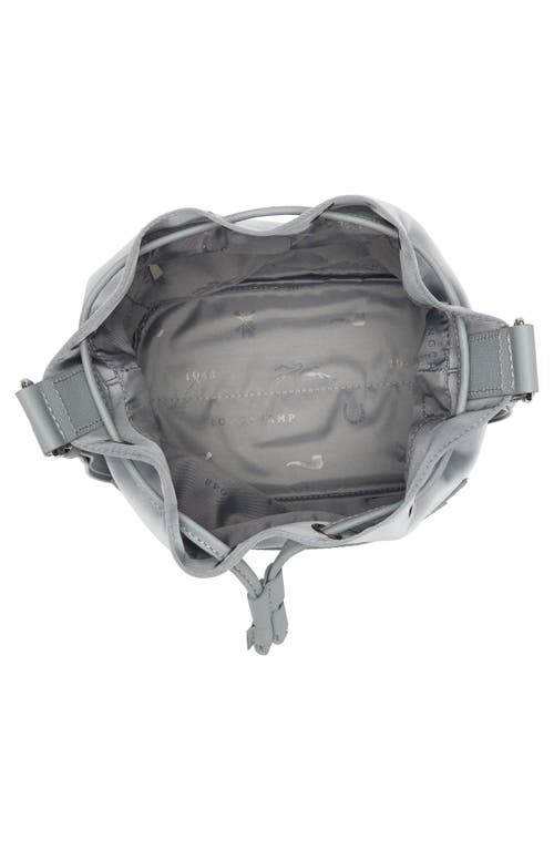 Longchamp Small Le Pliage Neoprene Bucket Bag In Cement