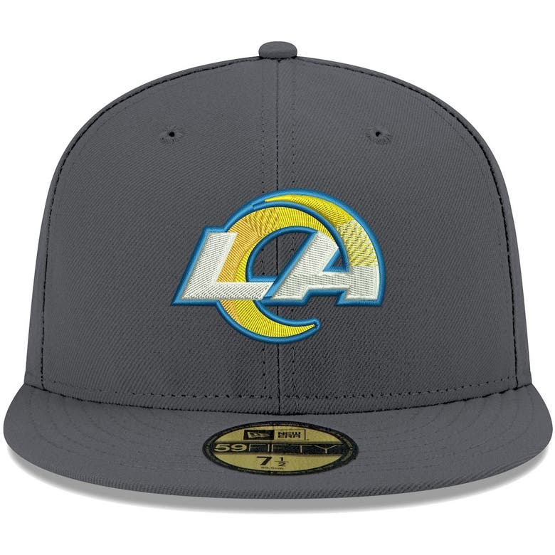 New Era Los Angeles Rams Storm Grey Edition 59Fifty Fitted Cap