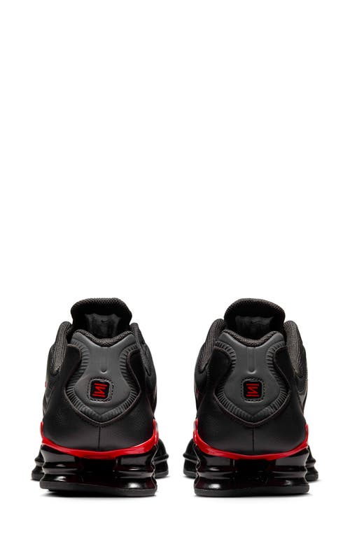 Shop Nike Shox Tl Sneaker In Black/red/silver