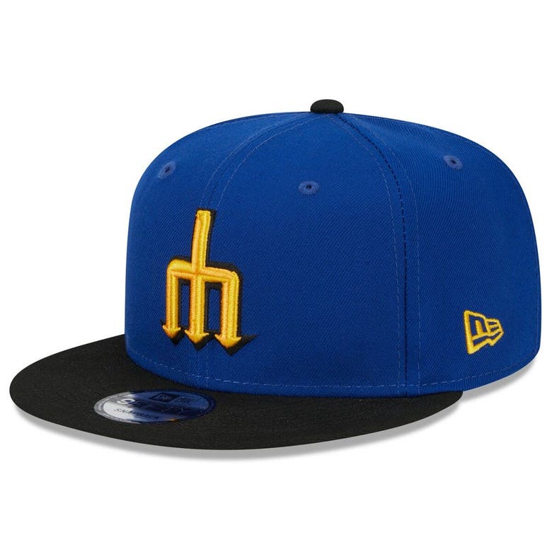 New Era Kids' Youth  Royal/black Seattle Mariners 2023 City Connect 9fifty Snapback Adjustable Hat