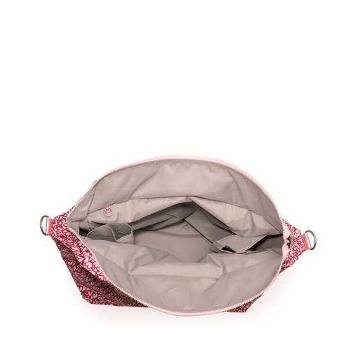 Baggallini Large Carryall Crossbody Tote Bag In Heart Print
