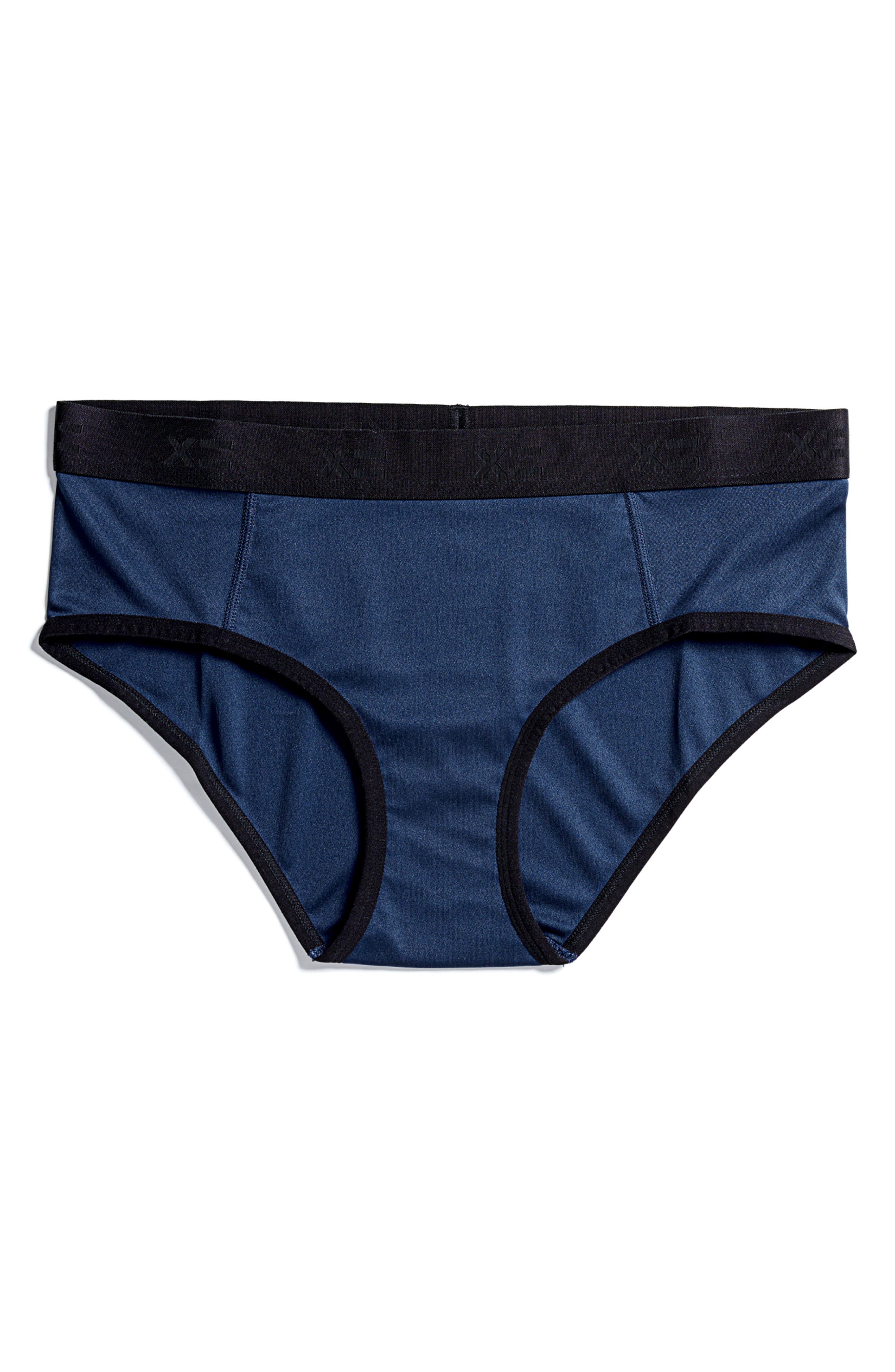 TomboyX Tucking Bikini Hipster Briefs in Gothic Indigo 