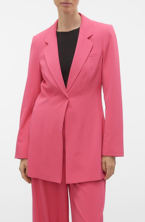 Charity Slim Fit Long Blazer