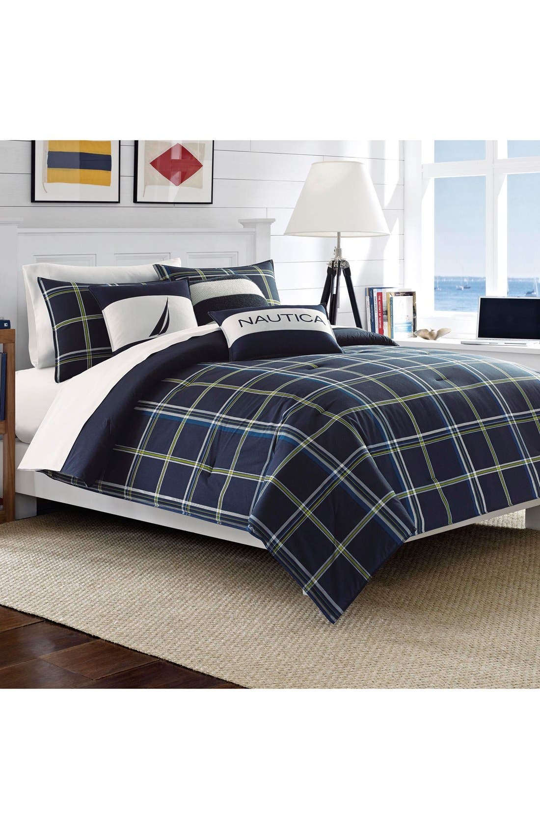 Nautica 'Barrett' Cotton Duvet Cover Set Nordstrom