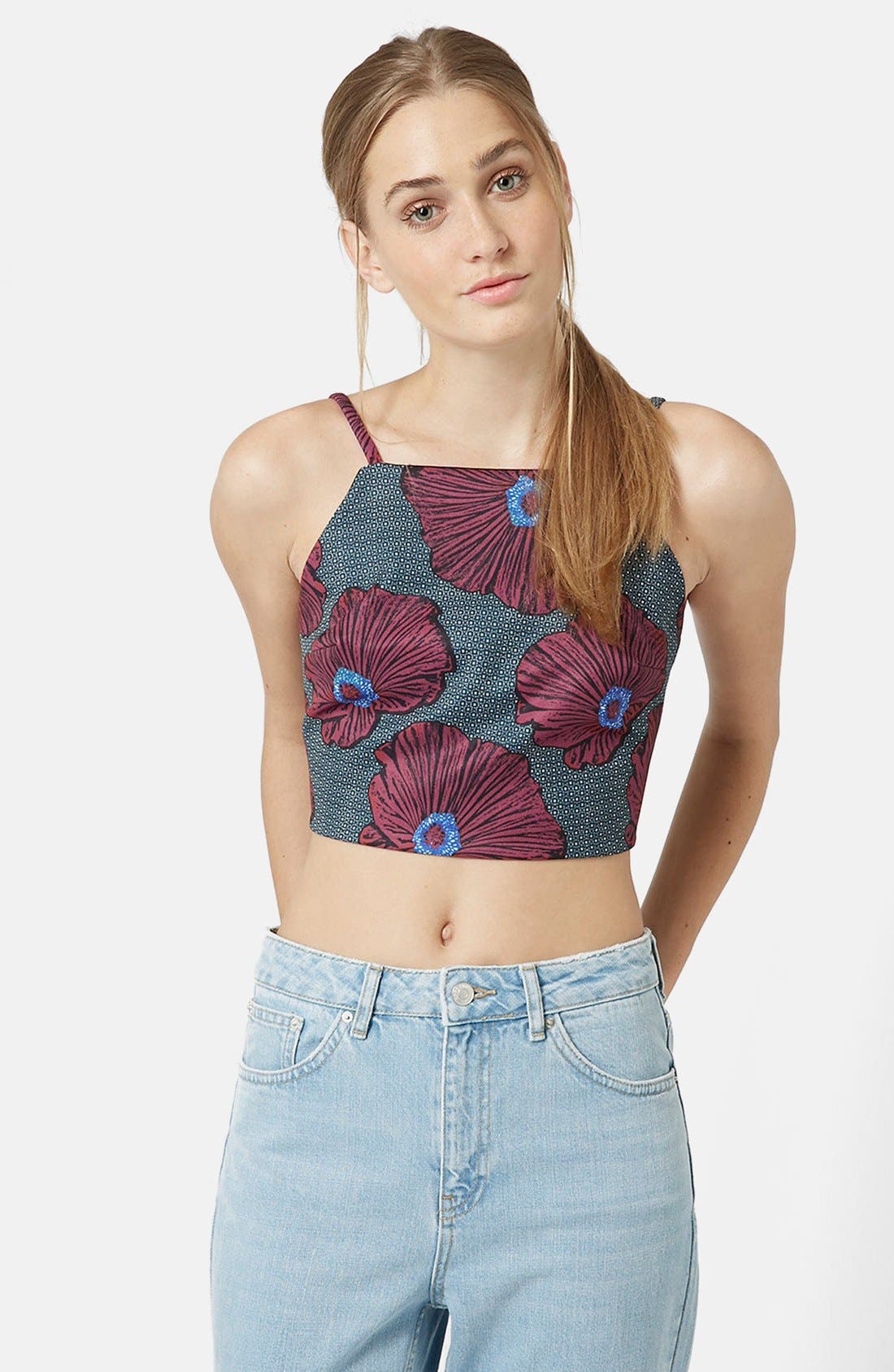 Square Neck Crop Top Nordstrom