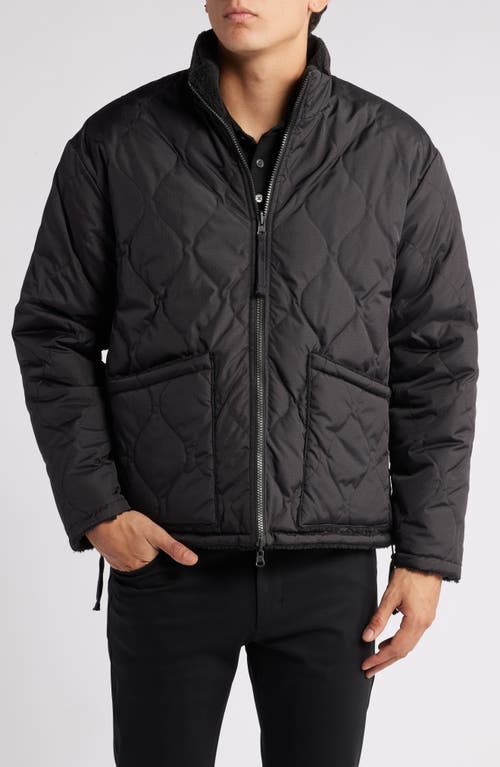 Shop Taion Quilted 800 Fill Power Down Jacket In Black/black