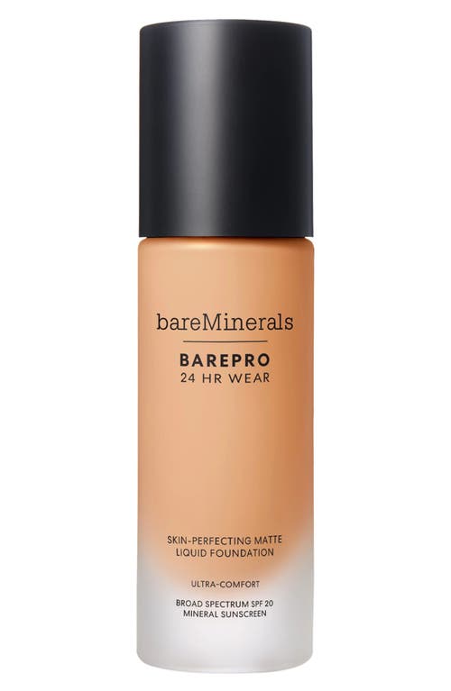 ® bareMinerals BAREPRO 24HR Wear Skin-Perfecting Matte Liquid Foundation Mineral SPF 20 PA++ in Medium 30 Warm