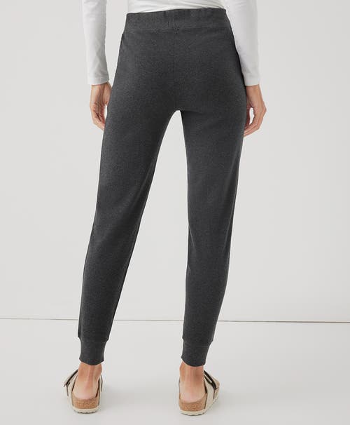 Shop Pact Organic Cotton Airplane Jogger In Charcoal Heather