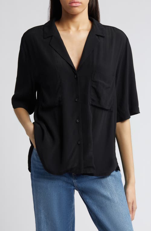 Treasure & Bond Relaxed Fit Camp Shirt at Nordstrom,