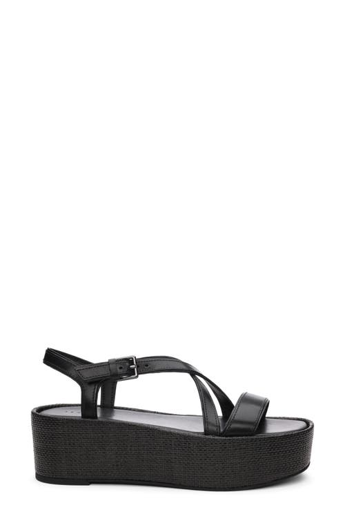 Shop Sanctuary Define Platform Sandal In Black/black