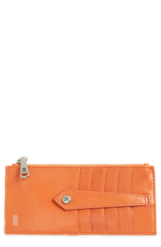 Hobo Linn Leather Wallet In Dusty Coral