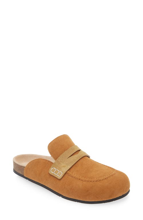 JW Anderson Canvas Loafer Mule Gold at Nordstrom,