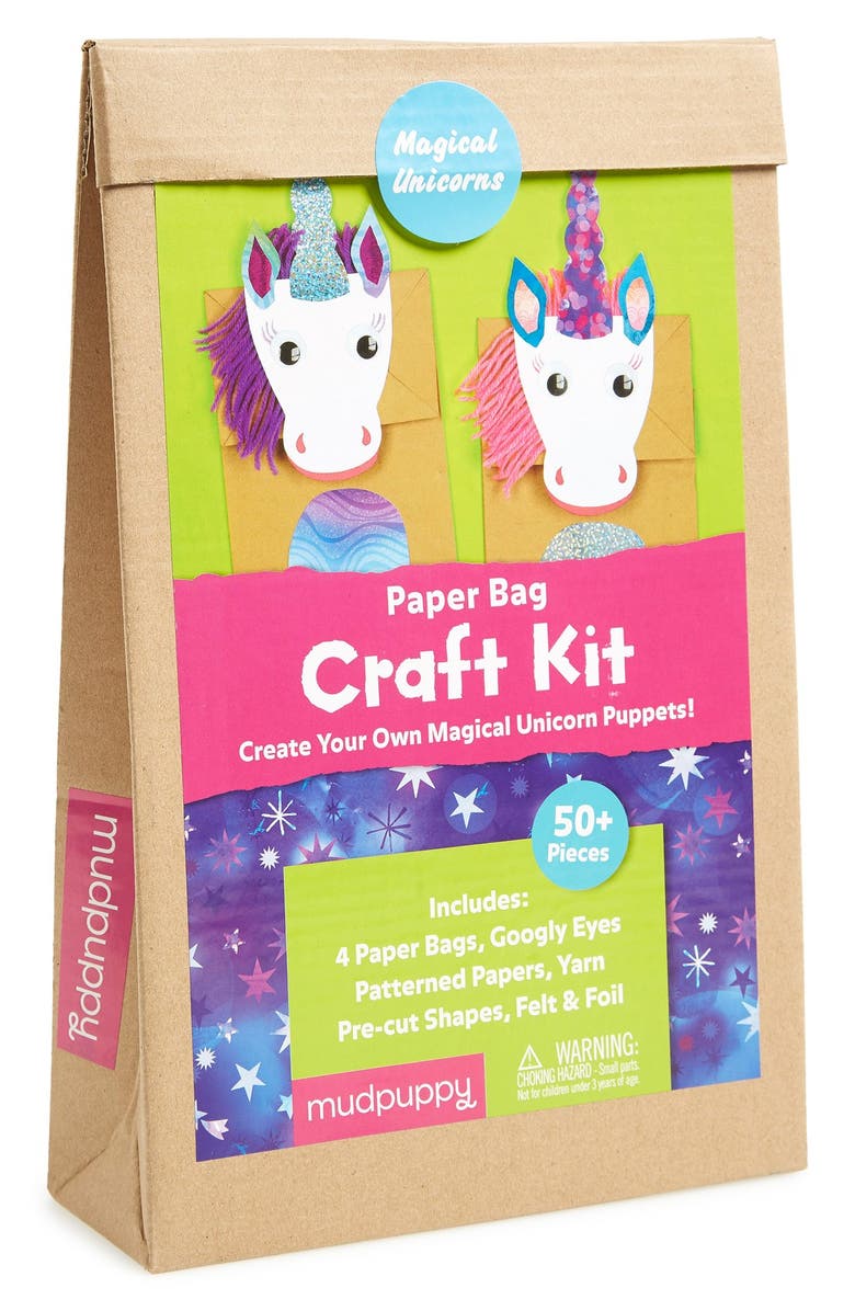 magical unicorn paper bag craft kit nordstrom