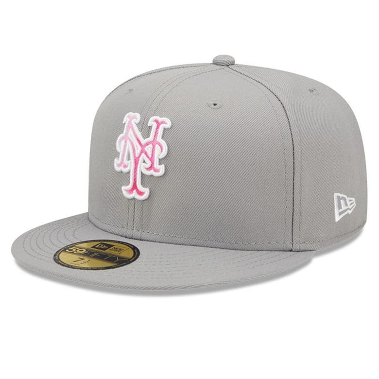 New Era Gray New York Mets 2022 Mother's Day Onfield 59fifty Fitted