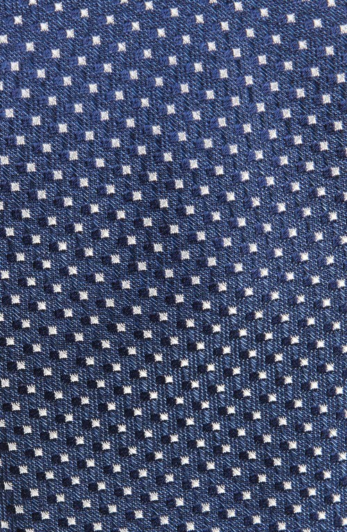 Shop Nordstrom Motsen Mini Geo Silk Tie In Navy