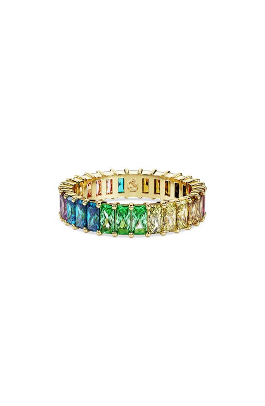 Swarovski Matrix Pride Eternity Ring In Multicolored