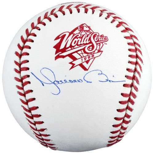 Mariano Rivera New York Yankees Autographed MLB 1998 World Series Baseball - Steiner Sports in White