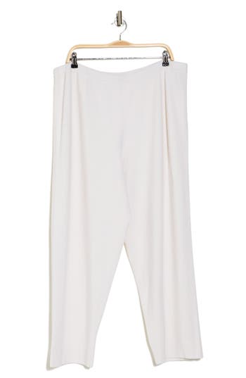 Vince Slim Fit Cashmere Pants In Cream