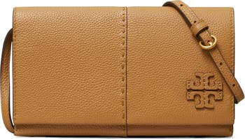 Mcgraw flat clearance leather wallet crossbody