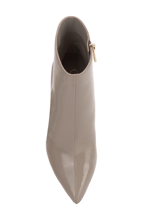 Jessica Simpson Women's Lyren Patent Pointed-toe Dress Booties In Slate Grey