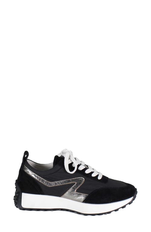 Shop Diba True Kind Mark Sneaker In Black/pewter