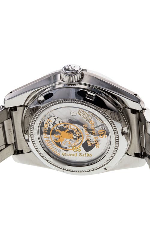 Watchfinder & Co. Grand Seiko  Heritage Collection Bracelet Watch, 40mm In Silver/blue