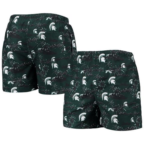 Foco Men's Foco Navy West Virginia Mountaineers Island Palm Swim Trunks