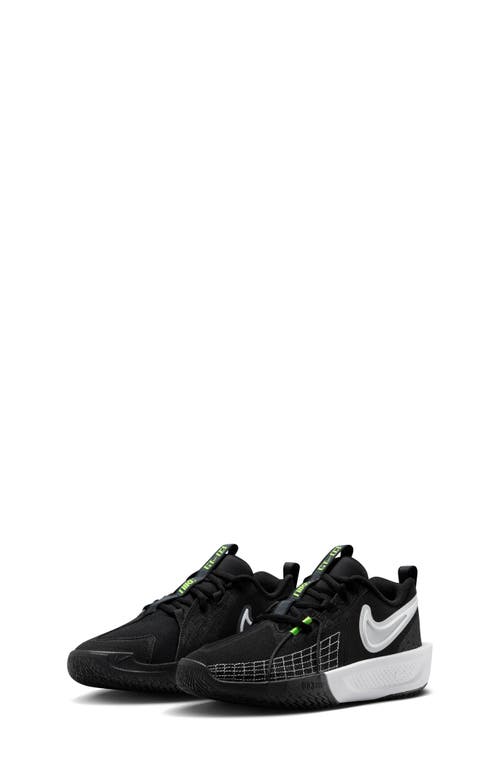 Nike Kids' G.t. Cut 3 Basketball Shoe In Black/white/anthracite