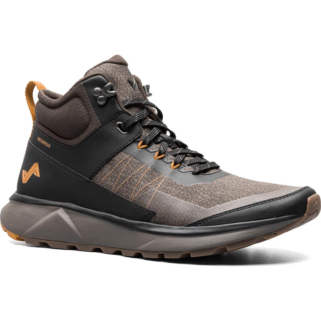Forsake Cascade Peak Mid Waterproof Hiking Shoe In Dark Brown