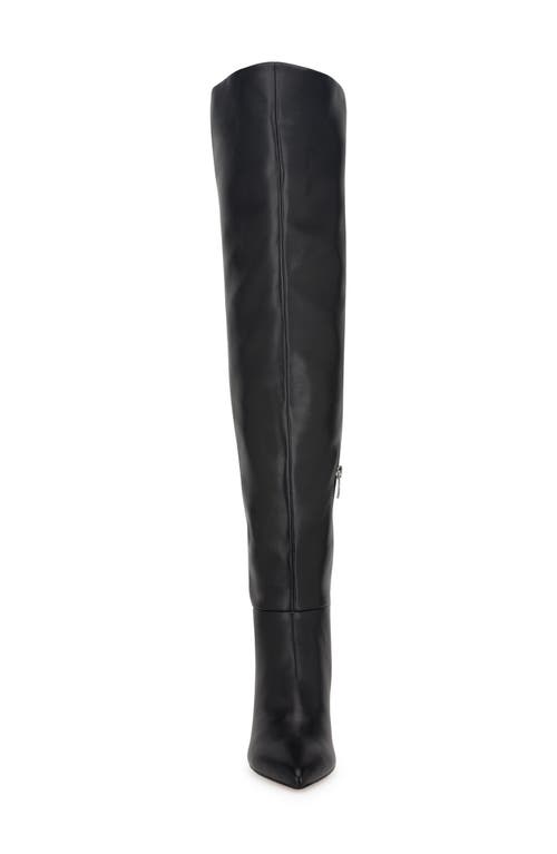 Shop Nine West Sensa Over The Knee Boot In Black