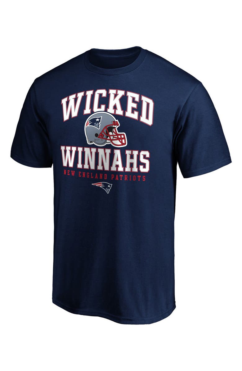 FANATICS Men's Fanatics Branded Navy New England Patriots Hometown Wicked Win T-Shirt, Main, color, NAVY