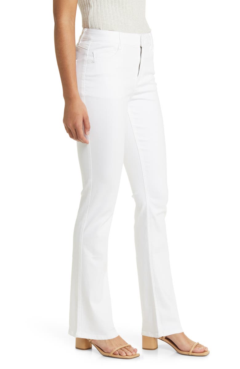 Wit & Wisdom Brittany 'Ab'Solution High Waist Bootcut Jeans, Alternate, color, Optic White