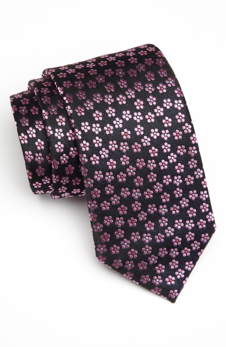 Thomas Pink Woven Silk Tie | Nordstrom