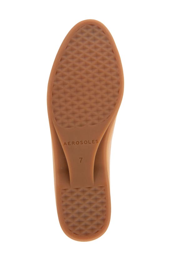 Shop Aerosoles Bia Flat In Doe Leather