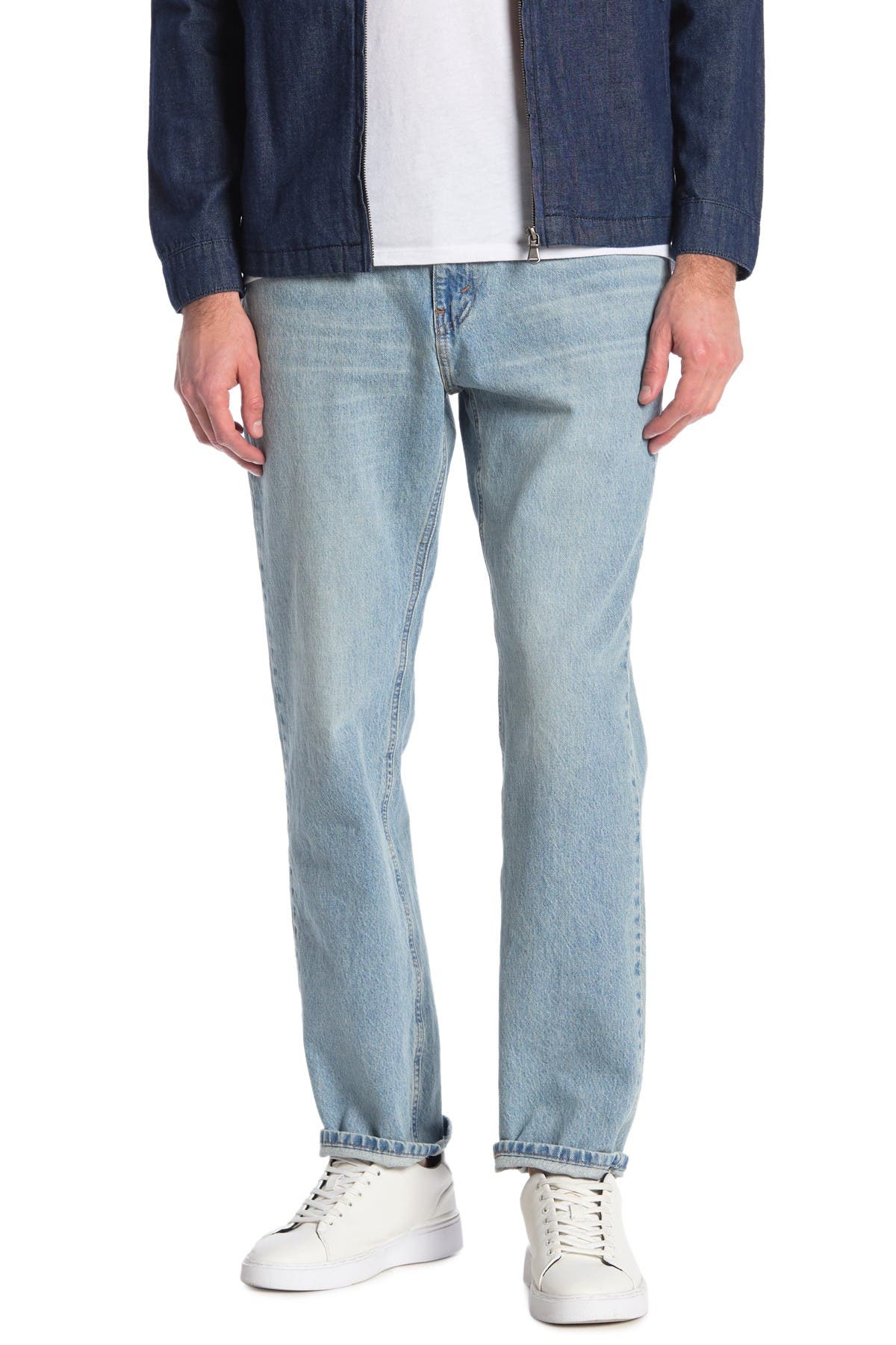 tapering jeans from inseam