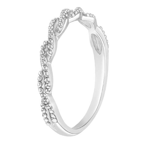 In Season Jewelry Delicate Twist Ring In Number 5