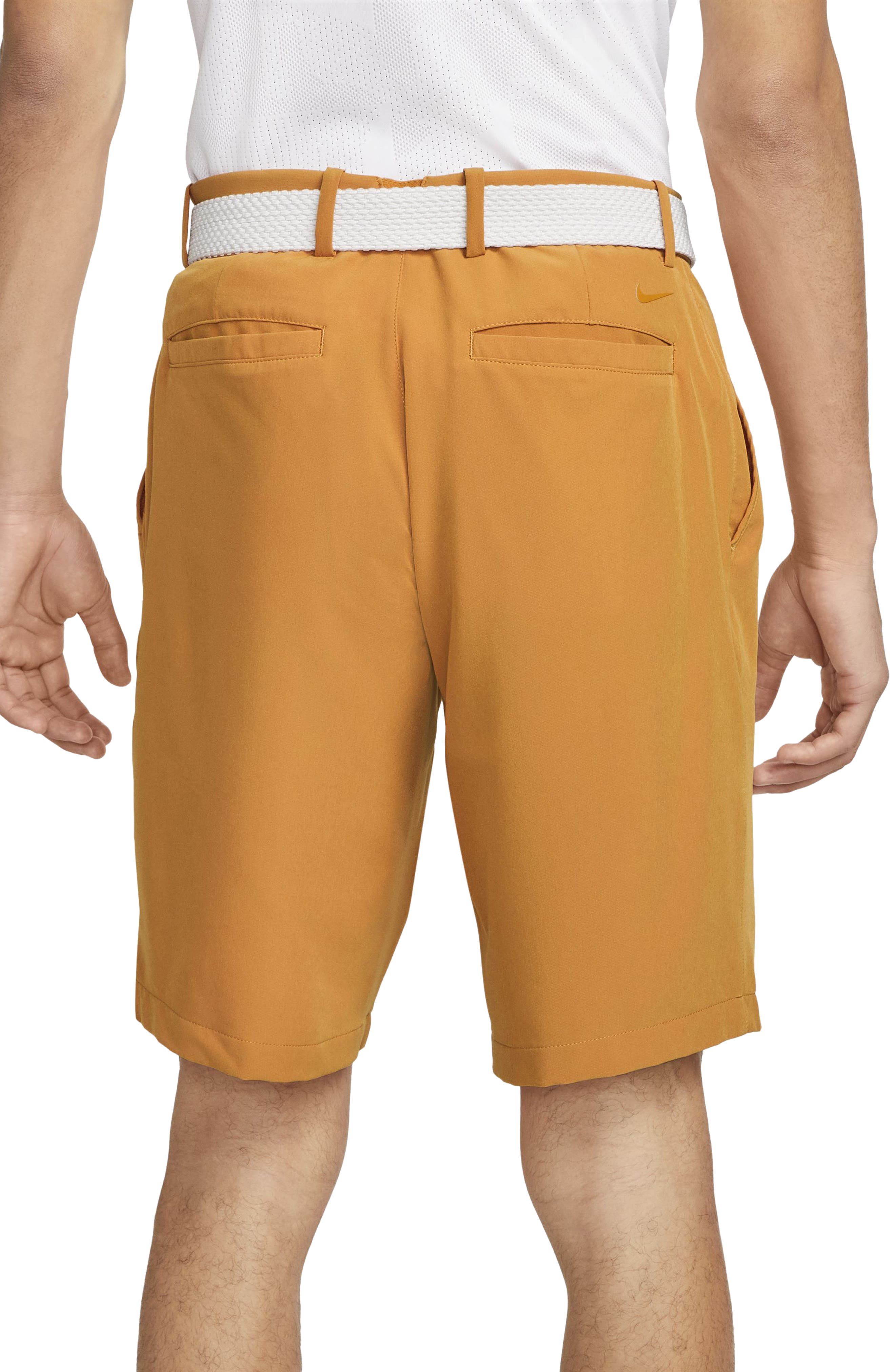 nike dri fit flat front shorts