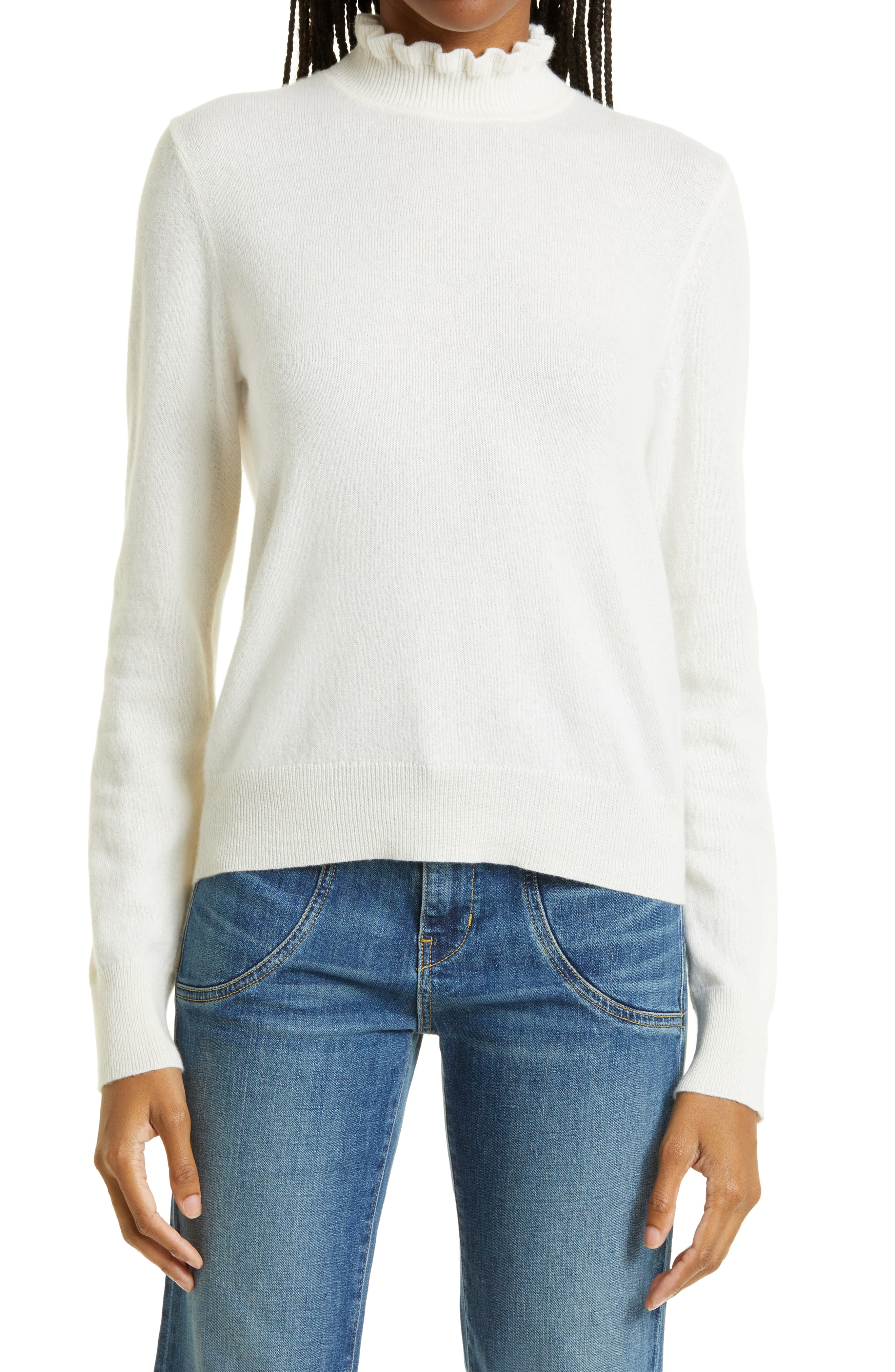 Women's Ivory Turtlenecks | Nordstrom