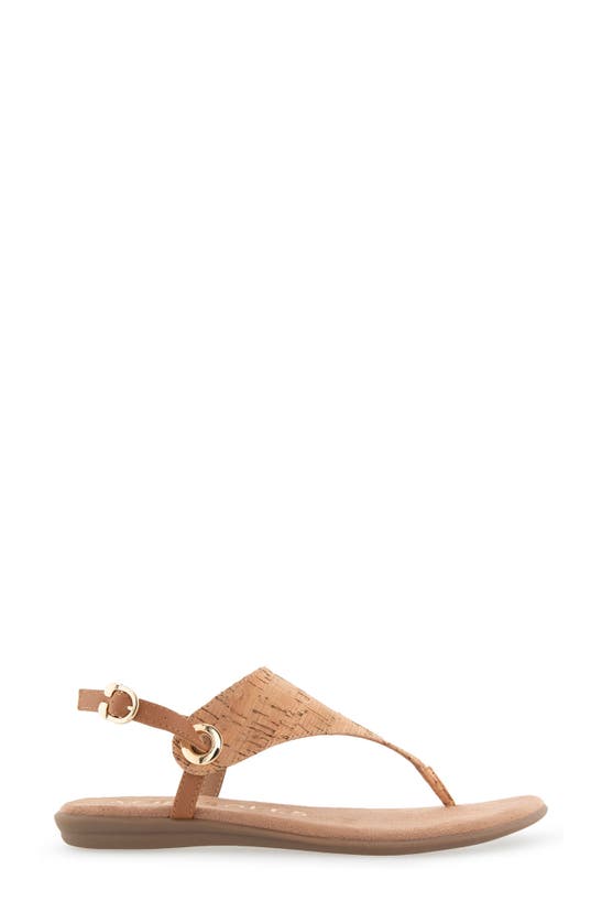 Shop Aerosoles Conclusion Slingback Sandal In Cork Combo