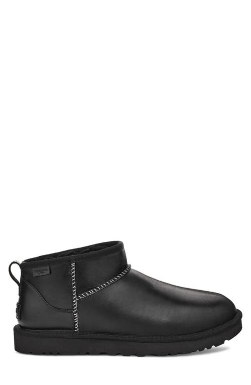 Shop Ugg(r) Classic Ultra Mini Regen Boot In Black