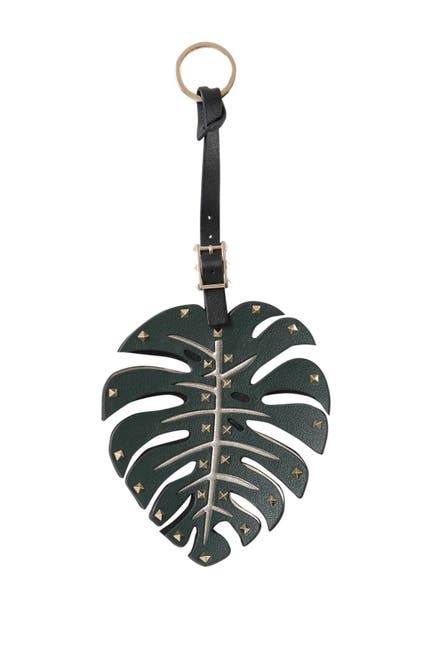 Valentino Leather Studded Leaf Keychain Nordstrom Rack Valentino Leather Studded Leaf Keychain Nordstrom Rack