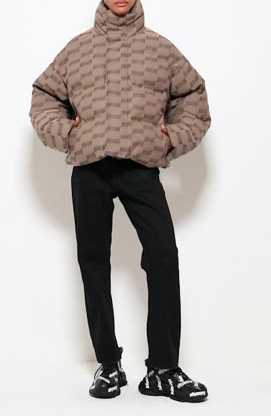 Louis Vuitton Grey Cashmere Monogram Boyhood Puffer Jacket M Louis Vuitton  | The Luxury Closet