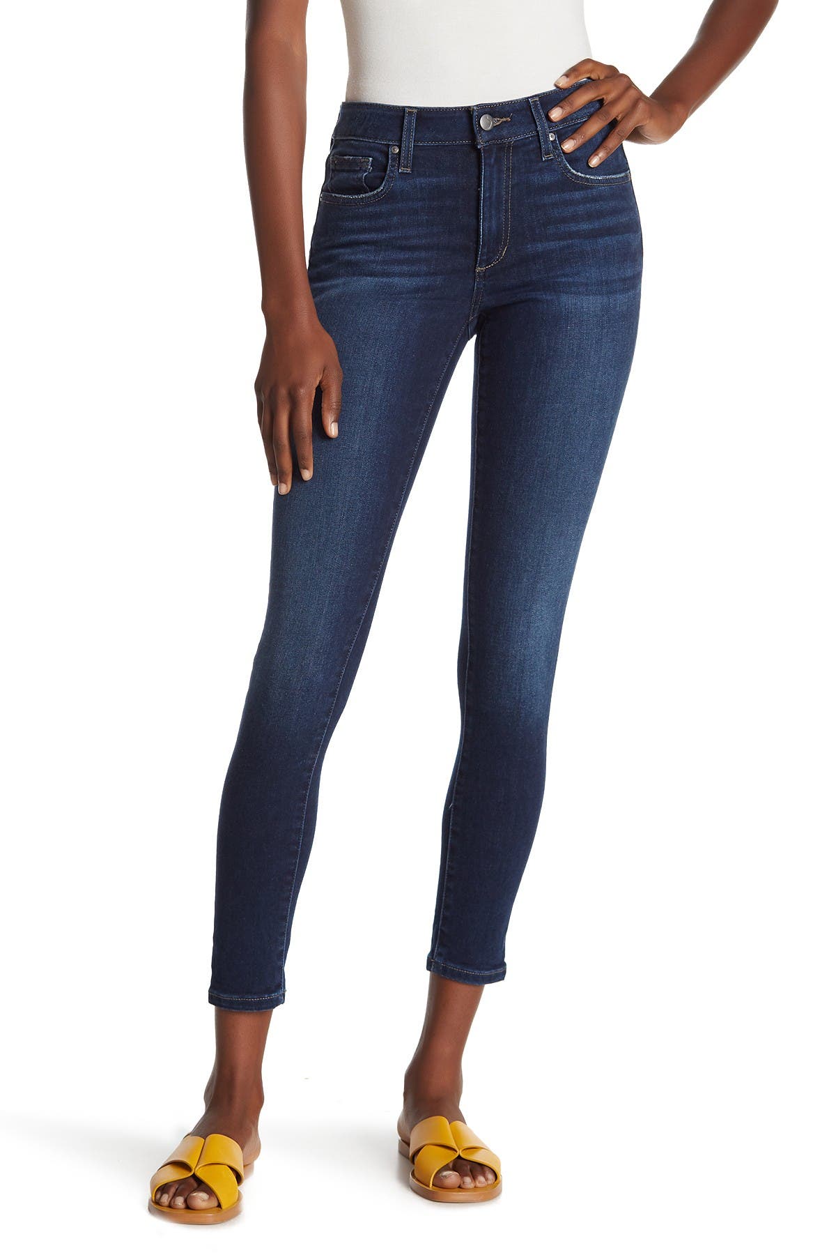 curvy skinny ankle jeans