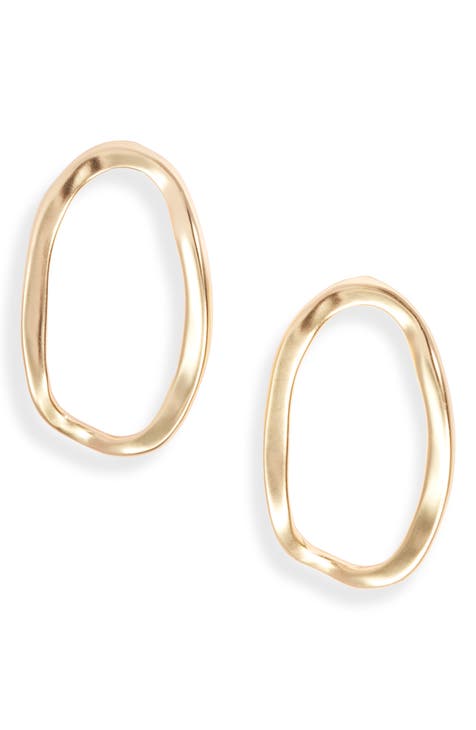 Nordstrom silver hoop earrings Clearance