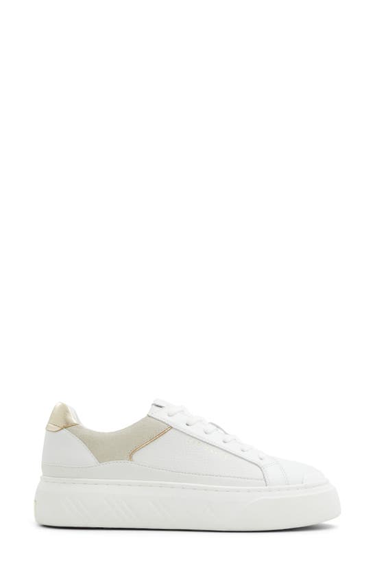Shop Ted Baker Adison Platform Sneaker In White