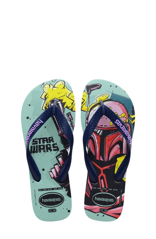 Havaianas 'star Wars™' Flip Flop In Clay/ Navy Blue