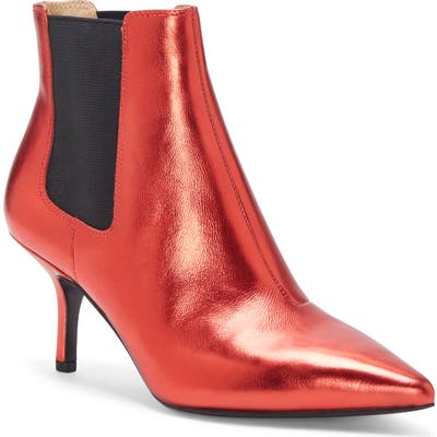 Vince Camuto Arlo Pointy Toe Bootie, Red