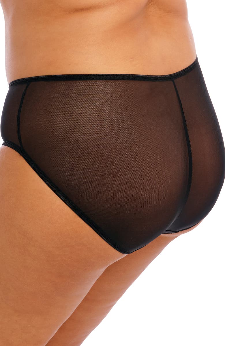 Elomi Matilda Full Figure Bikini, Alternate, color, Black