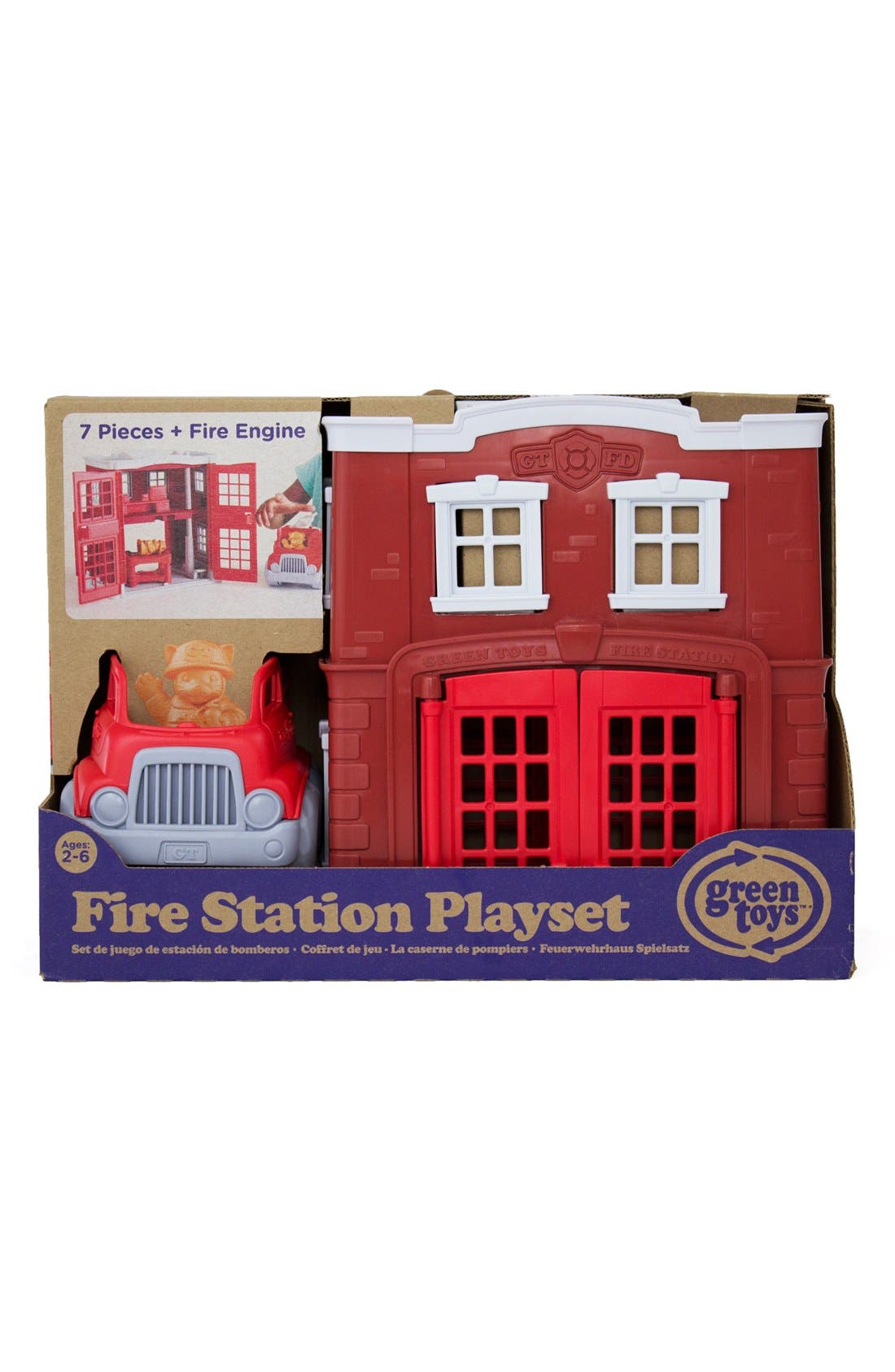 fire engine station toy